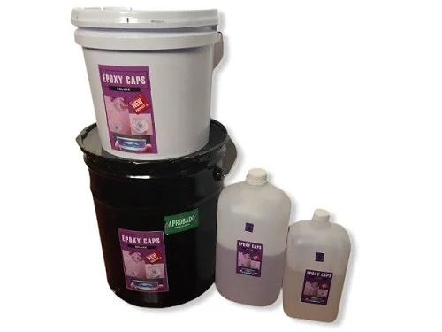 Kit de 420 gr Epoxy Caps Deluxe